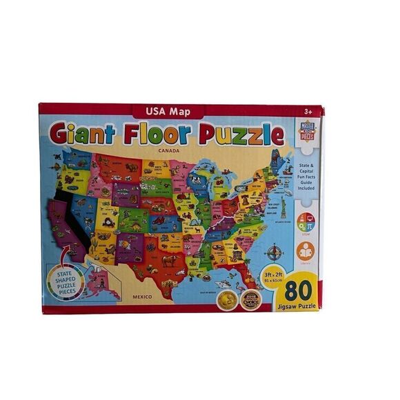 USA Giant Floor Map - Picture 1 of 4